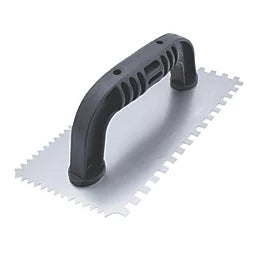 Square-Edged Notched Trowel with 6mm Bead