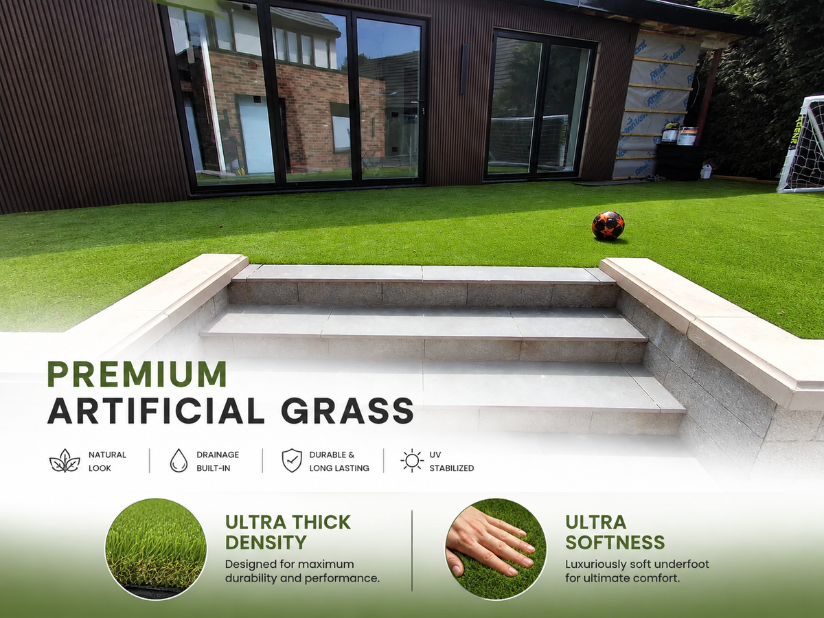 Serenity 40mm Premium Artificial Grass