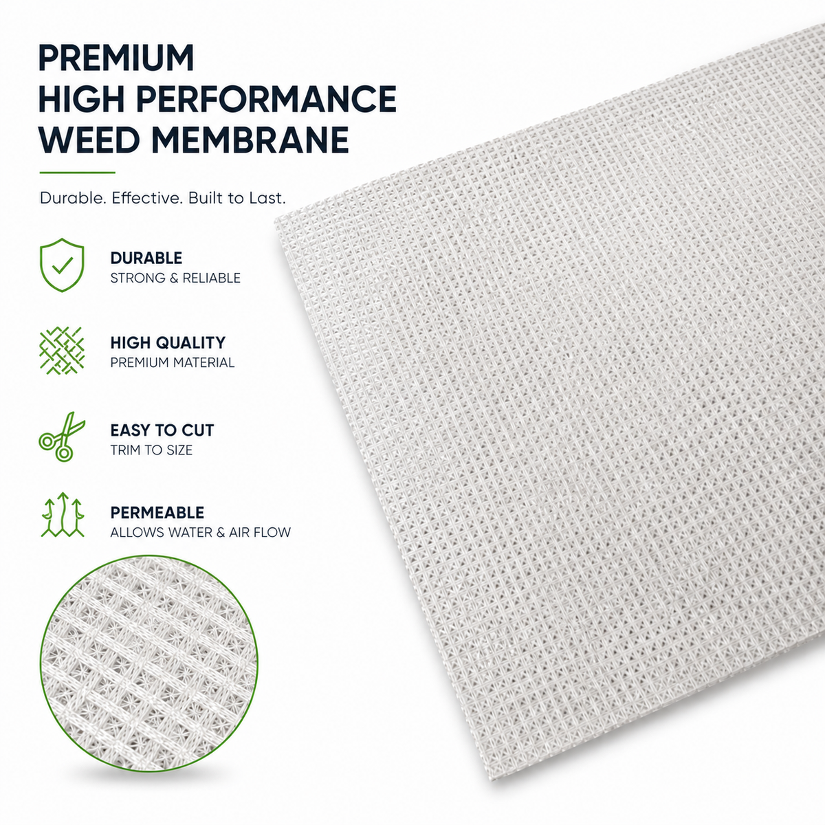 Weed Control Geotextile Membrane